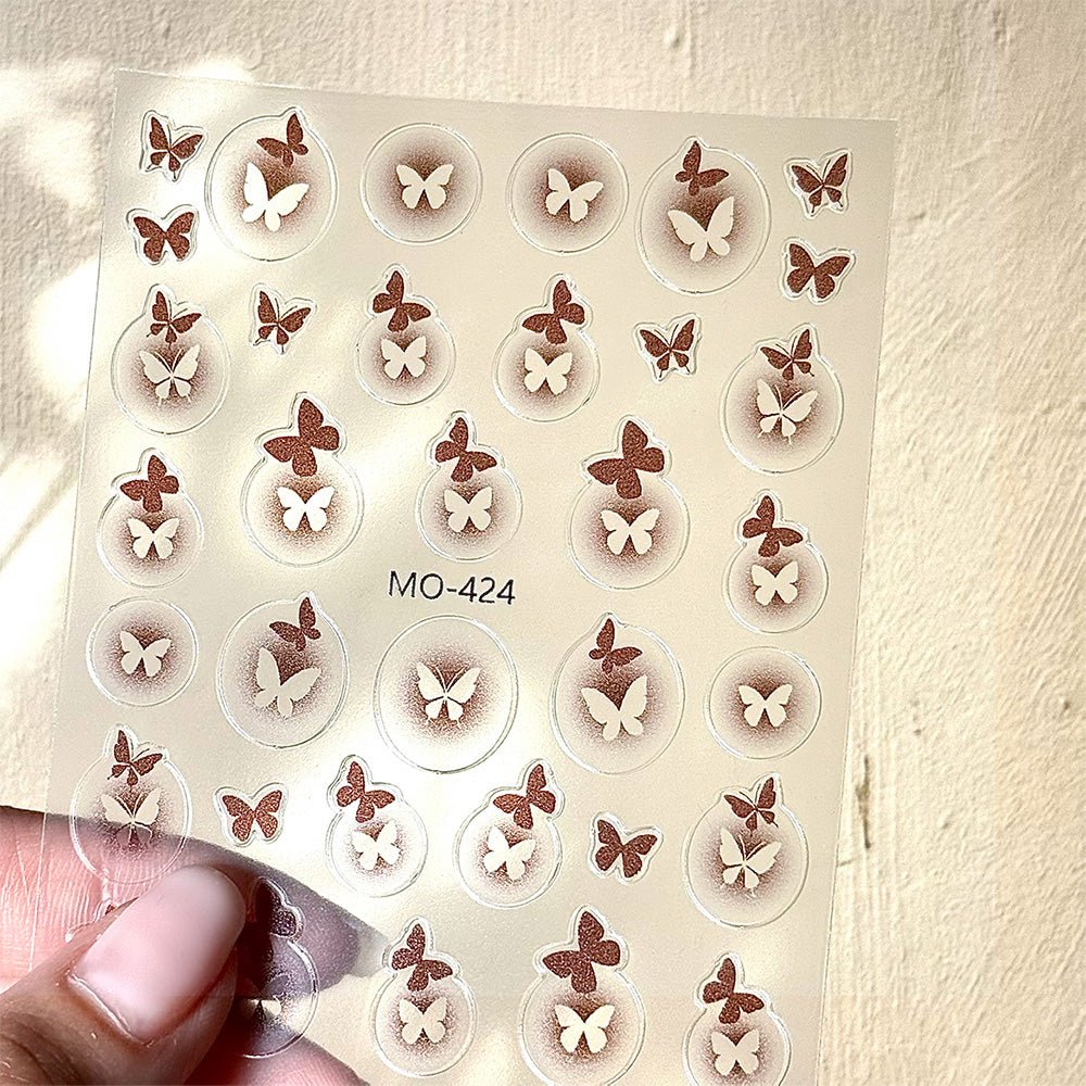 3D Nail Art Stickers MO - 424 - DTK Nail Supply