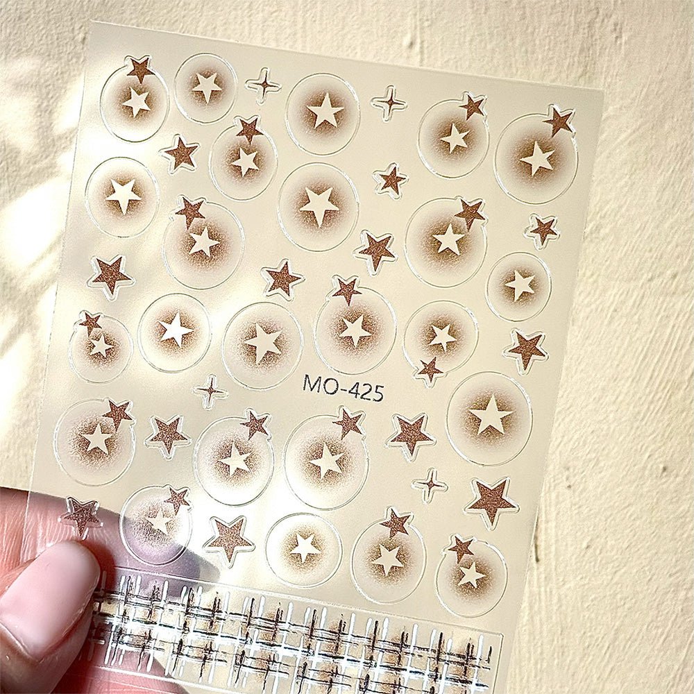 3D Nail Art Stickers MO - 424 - DTK Nail Supply