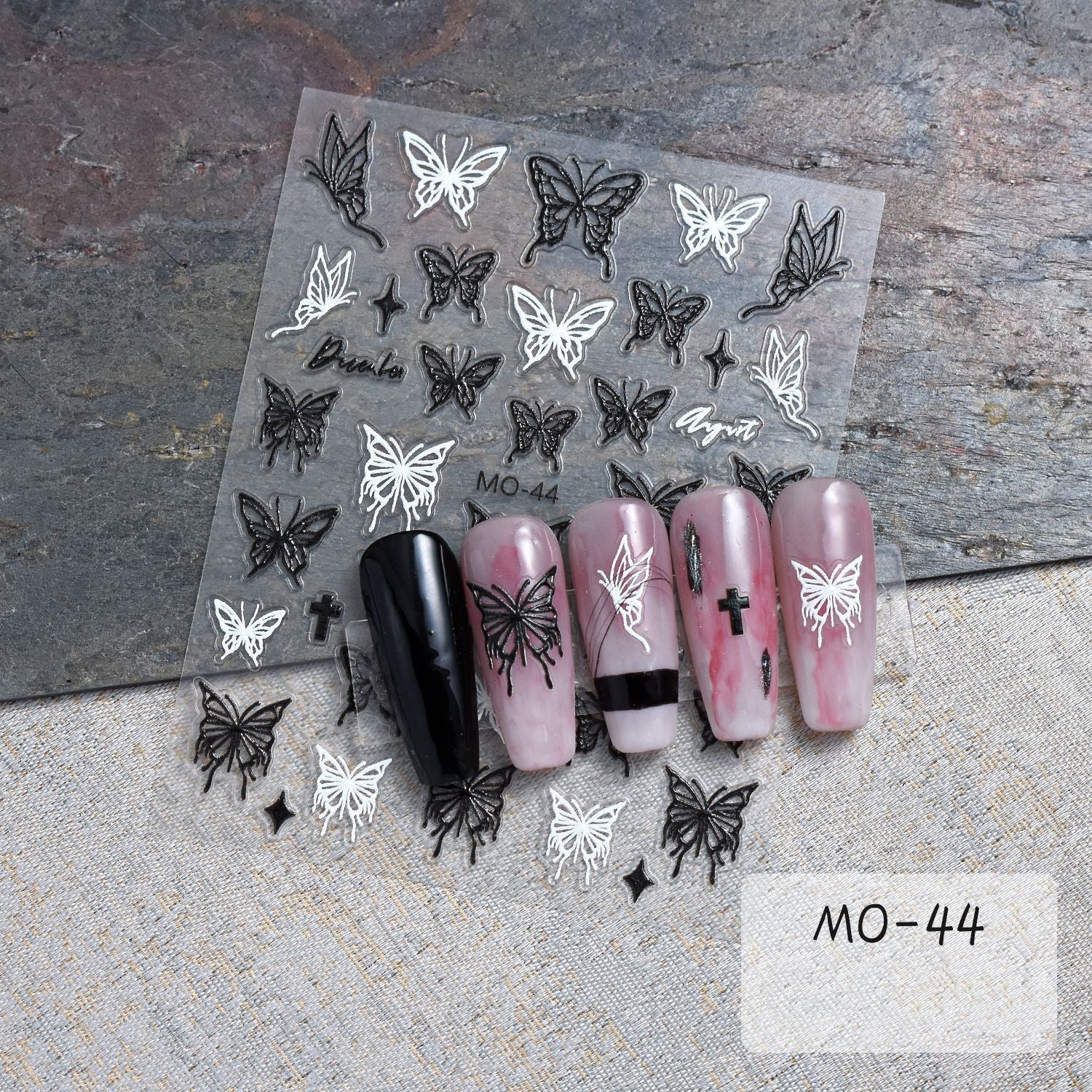 3D Nail Art Stickers MO - 44 - DTK Nail Supply