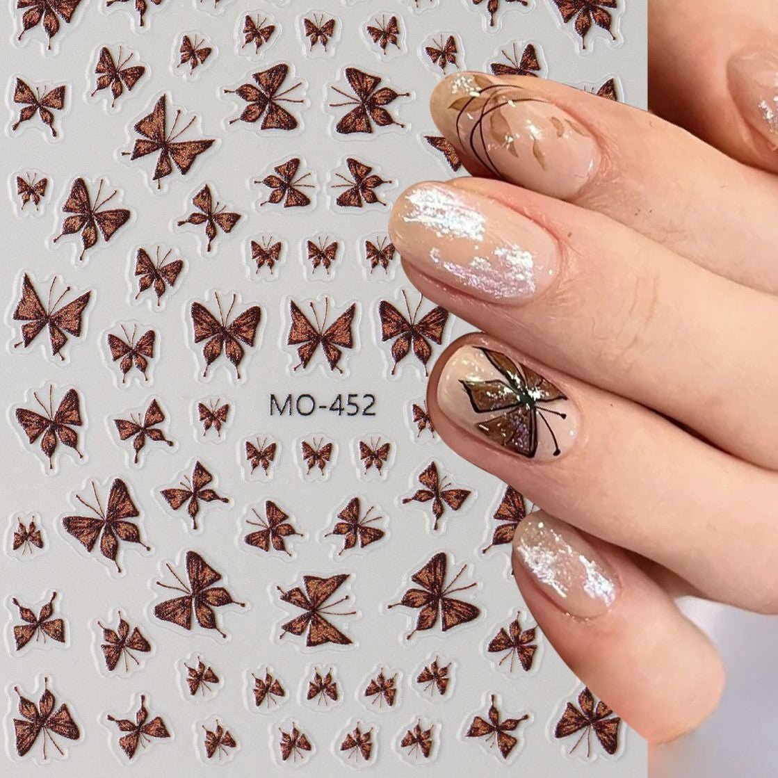 3D Nail Art Stickers MO - 452 - DTK Nail Supply