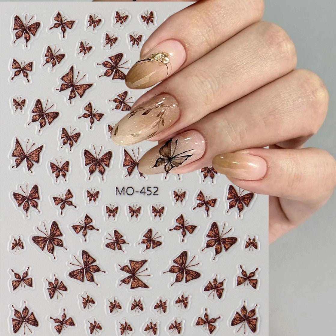 3D Nail Art Stickers MO - 452 - DTK Nail Supply