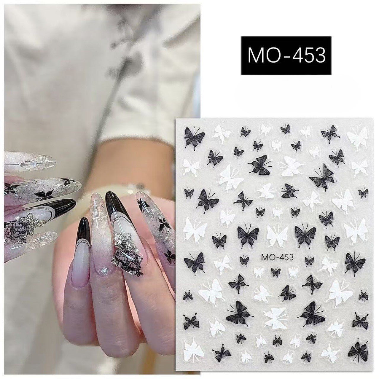 3D Nail Art Stickers MO - 453 - DTK Nail Supply