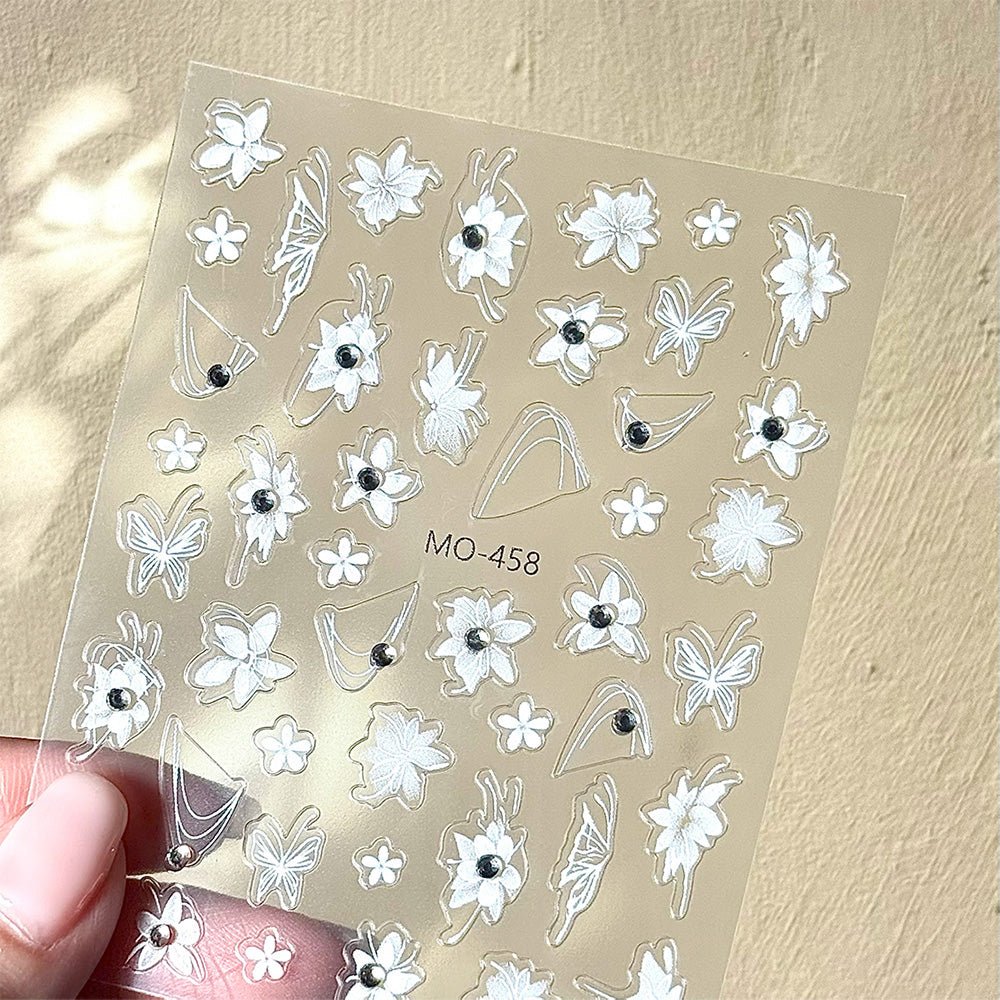3D Nail Art Stickers MO - 458 - DTK Nail Supply