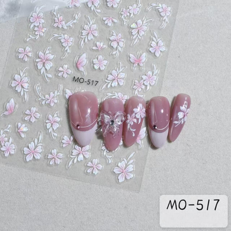 3D Nail Art Stickers MO - 517 - DTK Nail Supply