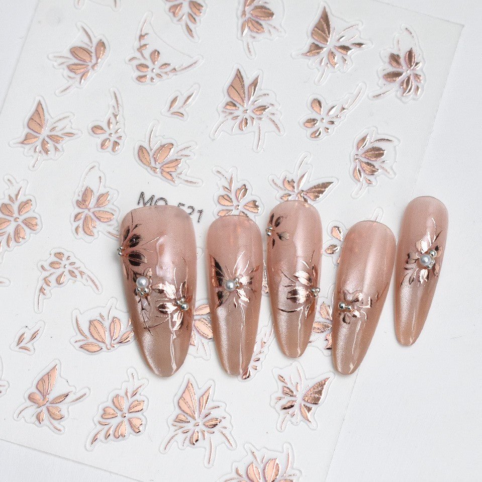 3D Nail Art Stickers MO - 521 - DTK Nail Supply