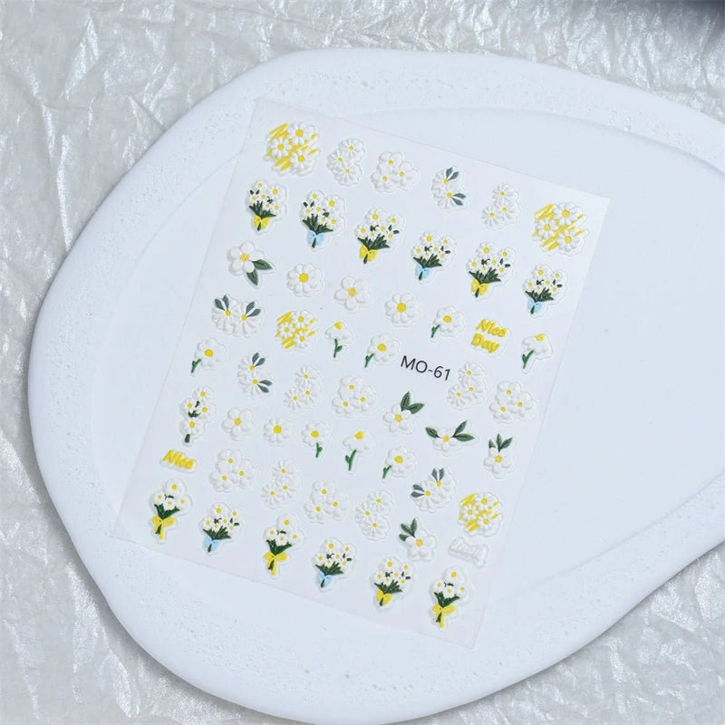 3D Nail Art Stickers MO - 61 - DTK Nail Supply