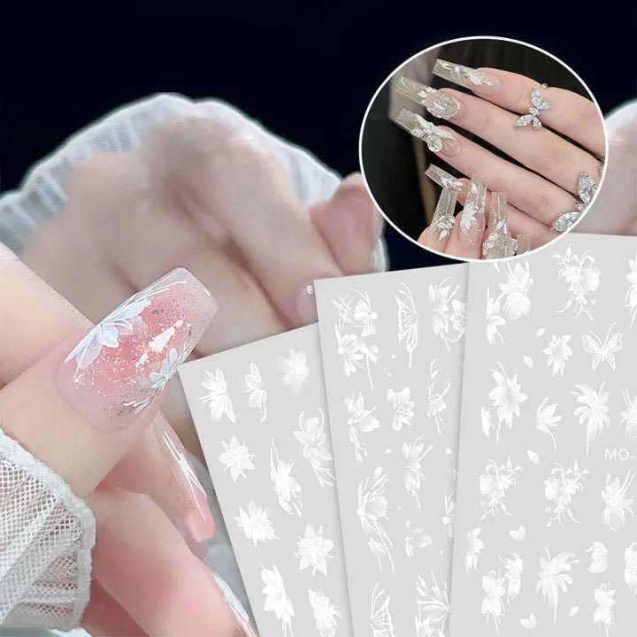 3D Nail Art Stickers MO155 - MO157 - DTK Nail Supply
