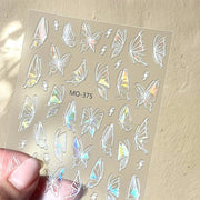 3D Nail Art Stickers MO375 - MO378 - DTK Nail Supply