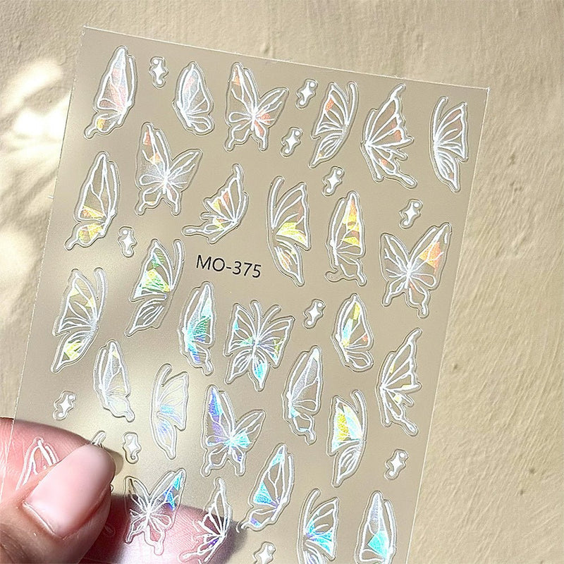 3D Nail Art Stickers MO375 - MO378 - DTK Nail Supply