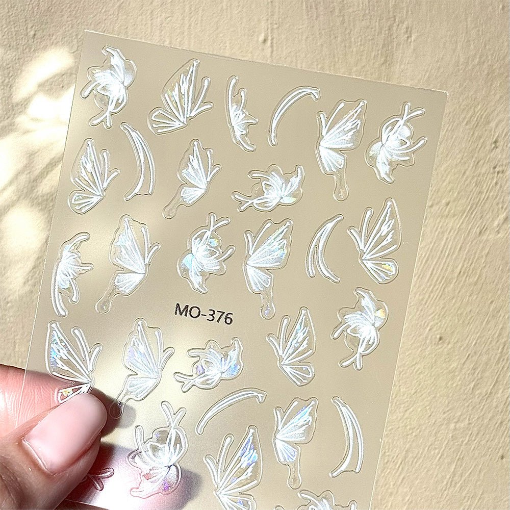 3D Nail Art Stickers MO375 - MO378 - DTK Nail Supply