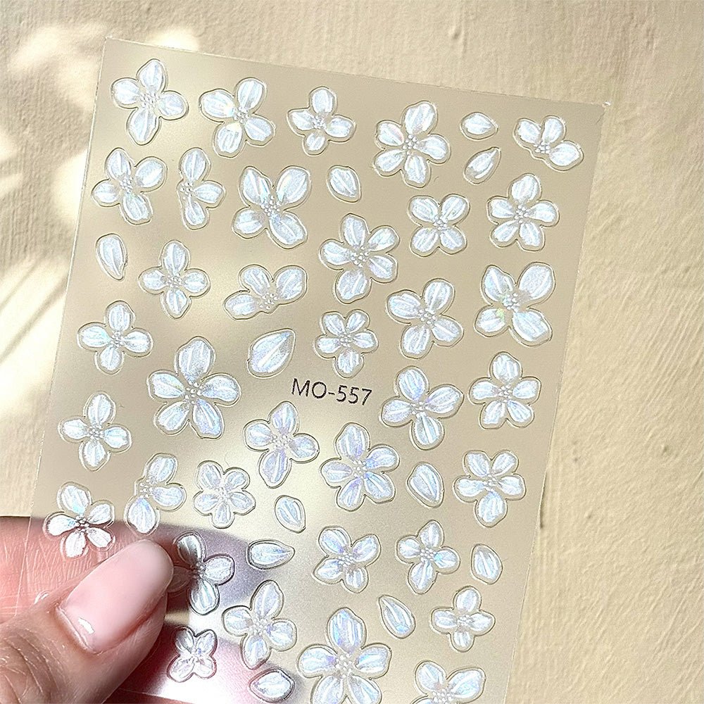 3D Nail Art Stickers MO557 - MO562 - DTK Nail Supply