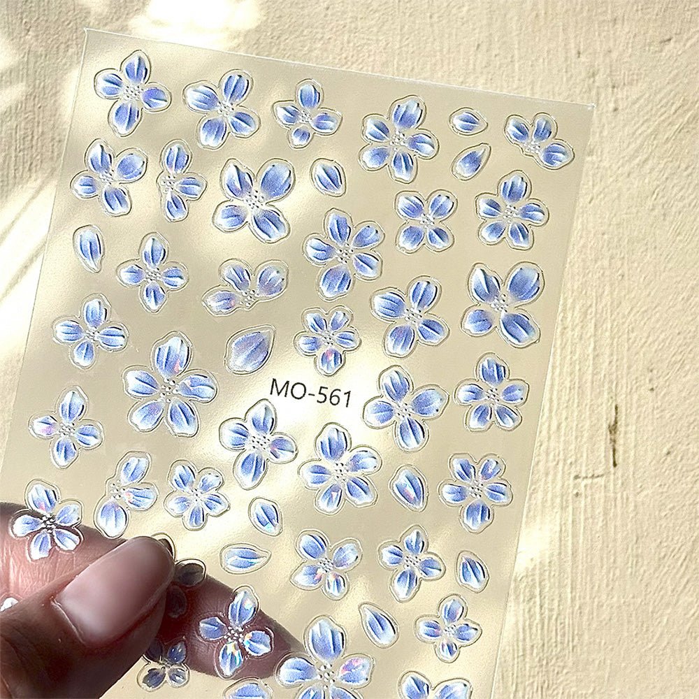 3D Nail Art Stickers MO557 - MO562 - DTK Nail Supply