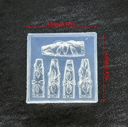 3D Nail Charm Mold 22 - Hawaii Hibiscus - DTK Nail Supply