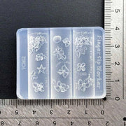3D Nail Charm Mold 24 - Flower & Sea Star - DTK Nail Supply
