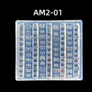 3D Nail Charm Mold - Assorted Bows - DTK Nail Supply