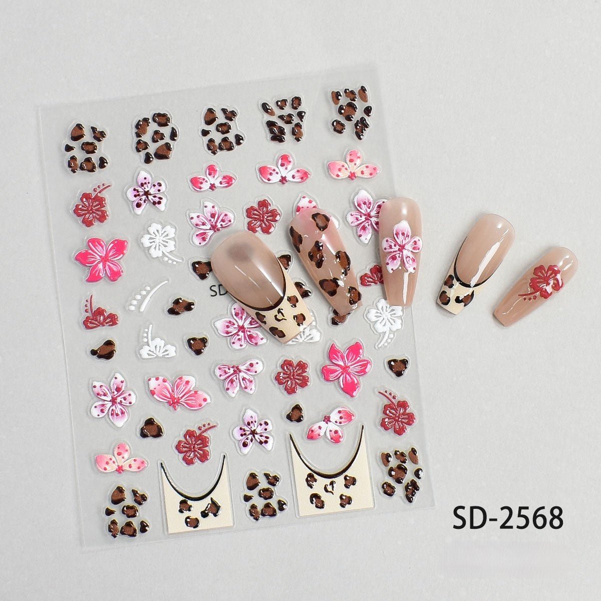 3D Nail Stickers SD - 2568 - DTK Nail Supply