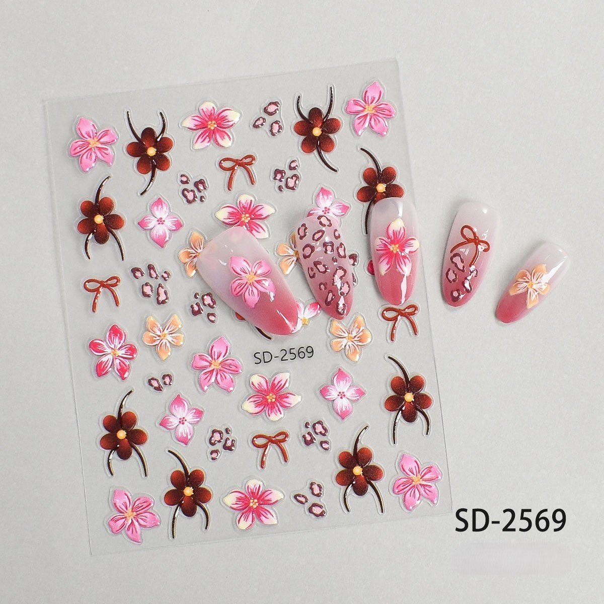 3D Nail Stickers SD - 2569 - DTK Nail Supply