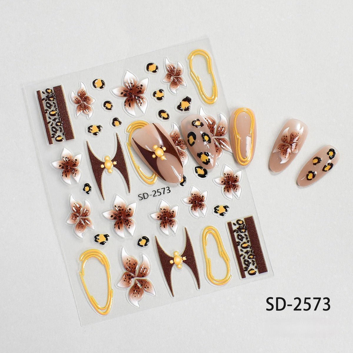 3D Nail Stickers SD - 2573 - DTK Nail Supply