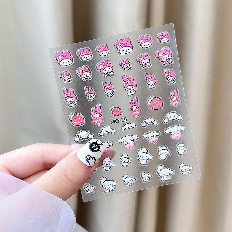 3D Sanrio Nail Art Stickers MO - 36 - DTK Nail Supply