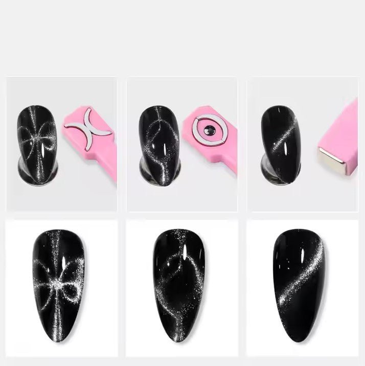 3in1 Creative Cat Eye Magnet - DTK Nail Supply