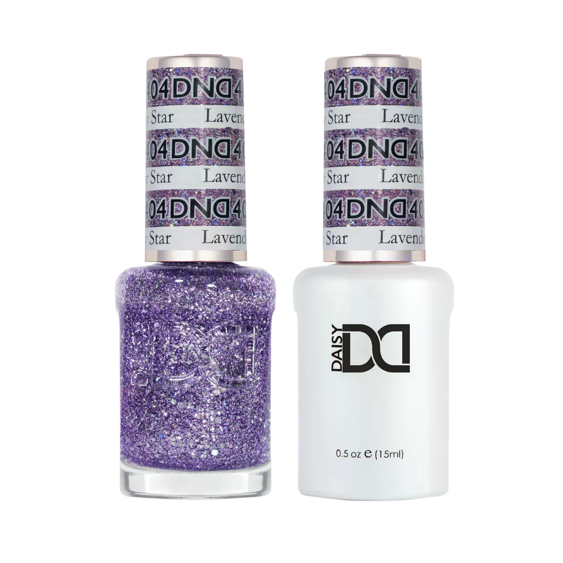 DND Gel Nail Polish Duo - 404 Lavender Daisy Star