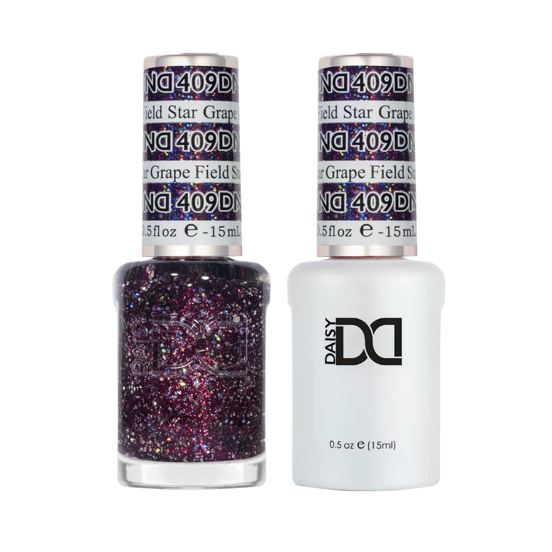 DND Gel Nail Polish Duo - 409 Grape Field Star