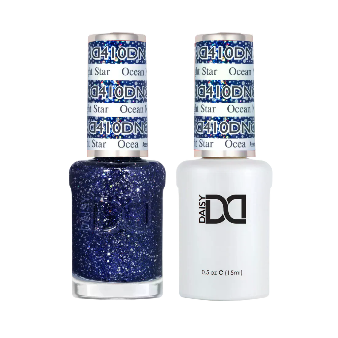 DND Gel Nail Polish Duo - 410 Ocean Night Star