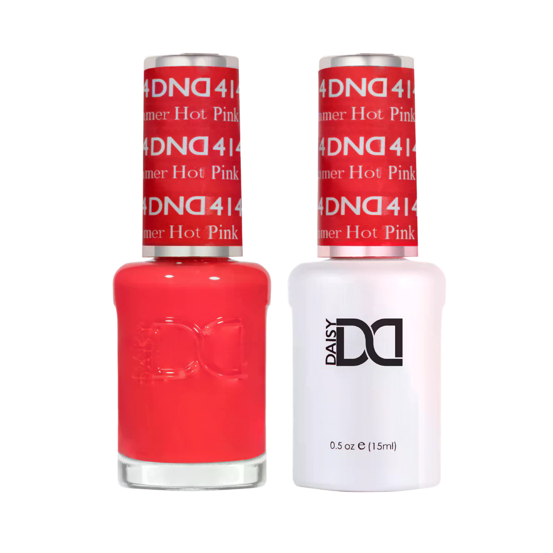 DND Gel Nail Polish Duo - 414 Summer Hot Pink