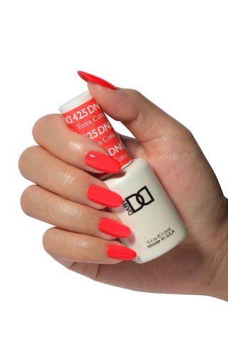 DND Gel Polish - 425 Red Colors - Terra Cotta by DND - Daisy Nail Designs sold by DTK Nail Supply