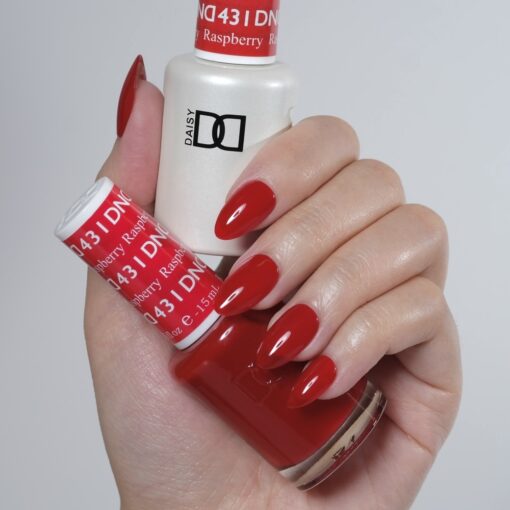 DND Gel Polish - 431 Red Colors - Raspberry by DND - Daisy Nail Designs sold by DTK Nail Supply