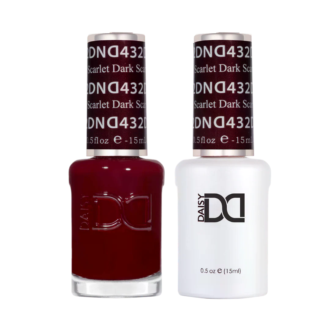 DND Gel Nail Polish Duo - 432 Dark Scarlet