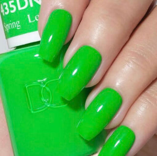 DND Nail Lacquer - 435 Green Colors - Spring Leaf