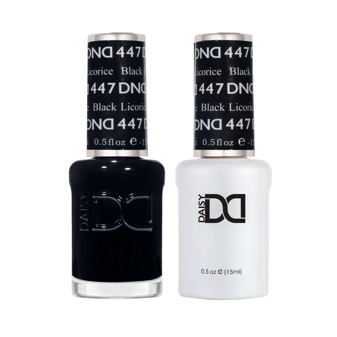 DND Gel Nail Polish Duo - 447 Black Licorice