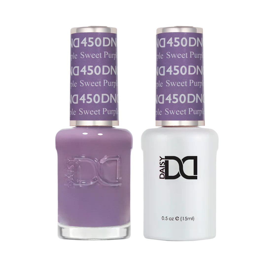 DND Gel Nail Polish Duo - 450 Sweet Purple