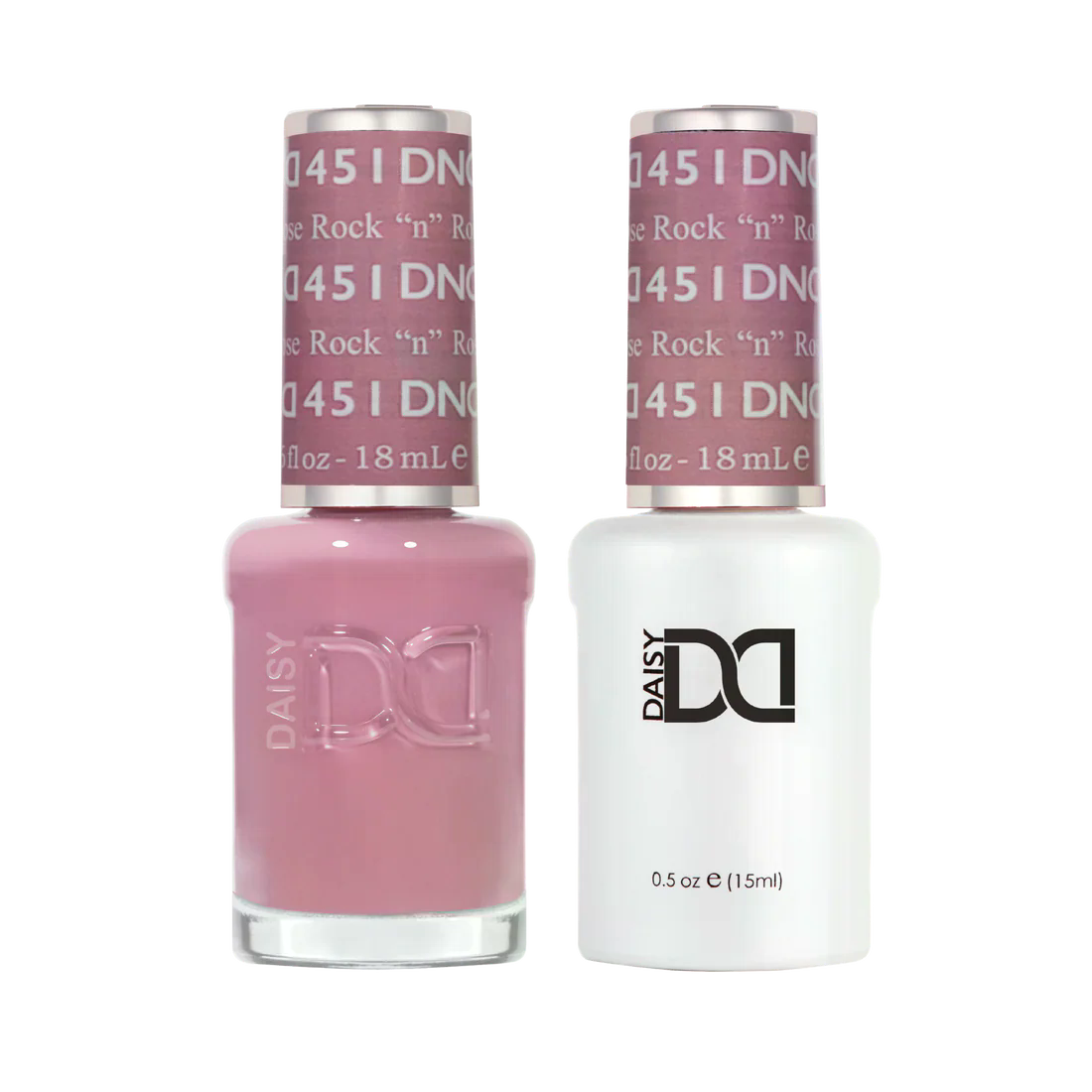 DND Gel Nail Polish Duo - 451 Rock "n" Rose