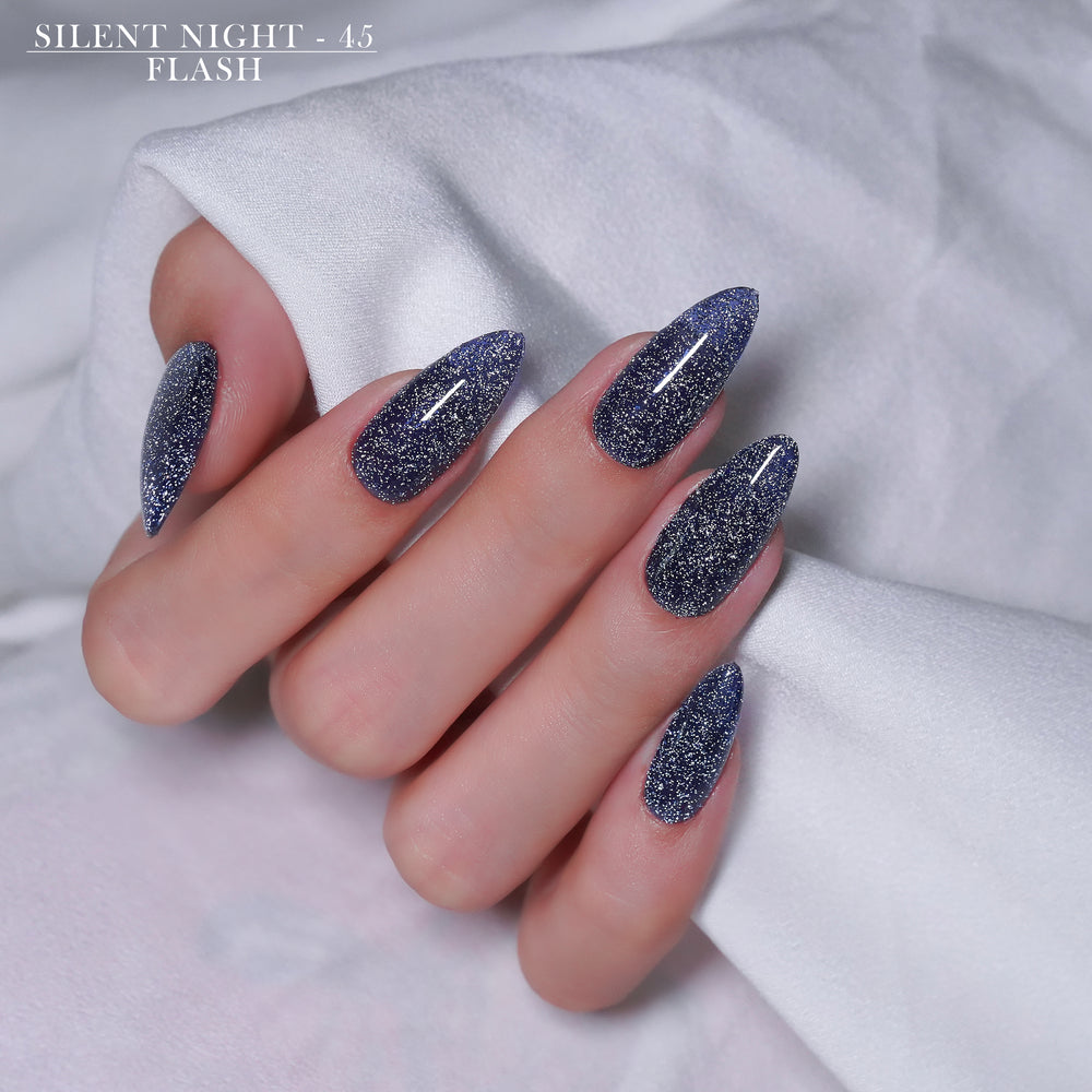 LAVIS Reflective R05 - 45 - Gel Polish 0.5 oz - Silent Night Reflective Collection by LAVIS NAILS sold by DTK Nail Supply