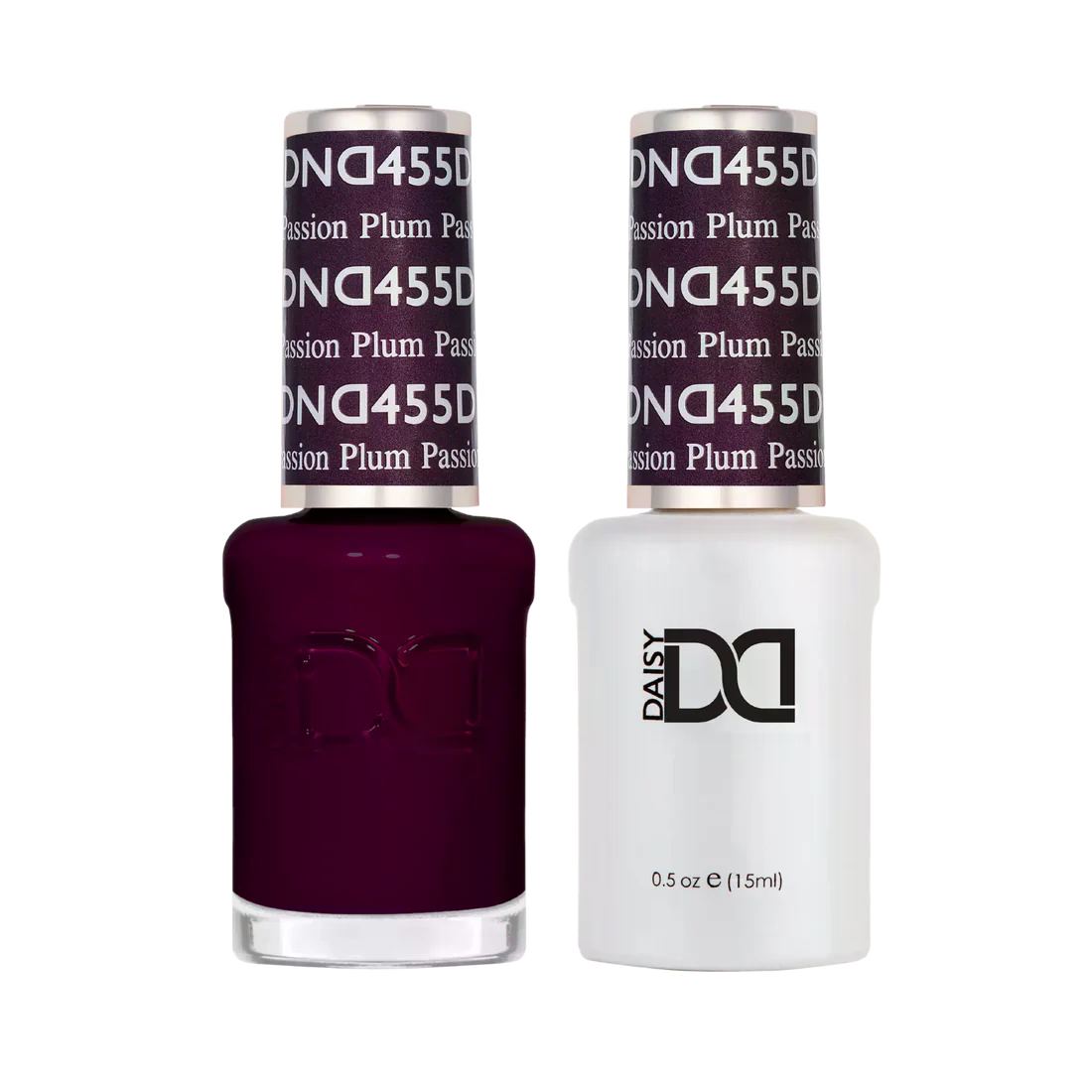 DND Gel Nail Polish Duo - 455 Plum Passion