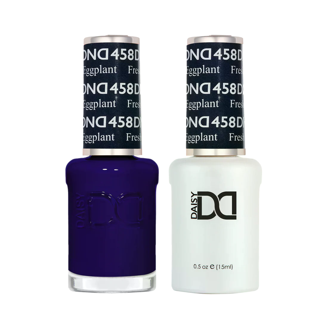 DND Gel Nail Polish Duo - 458 Fresh Eggplant