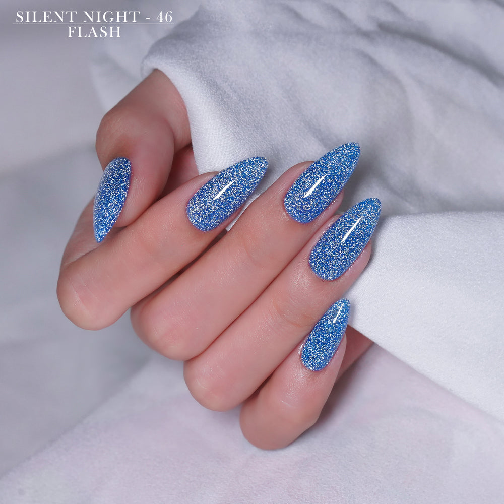 LAVIS Reflective R05 - 46 - Gel Polish 0.5 oz - Silent Night Reflective Collection by LAVIS NAILS sold by DTK Nail Supply