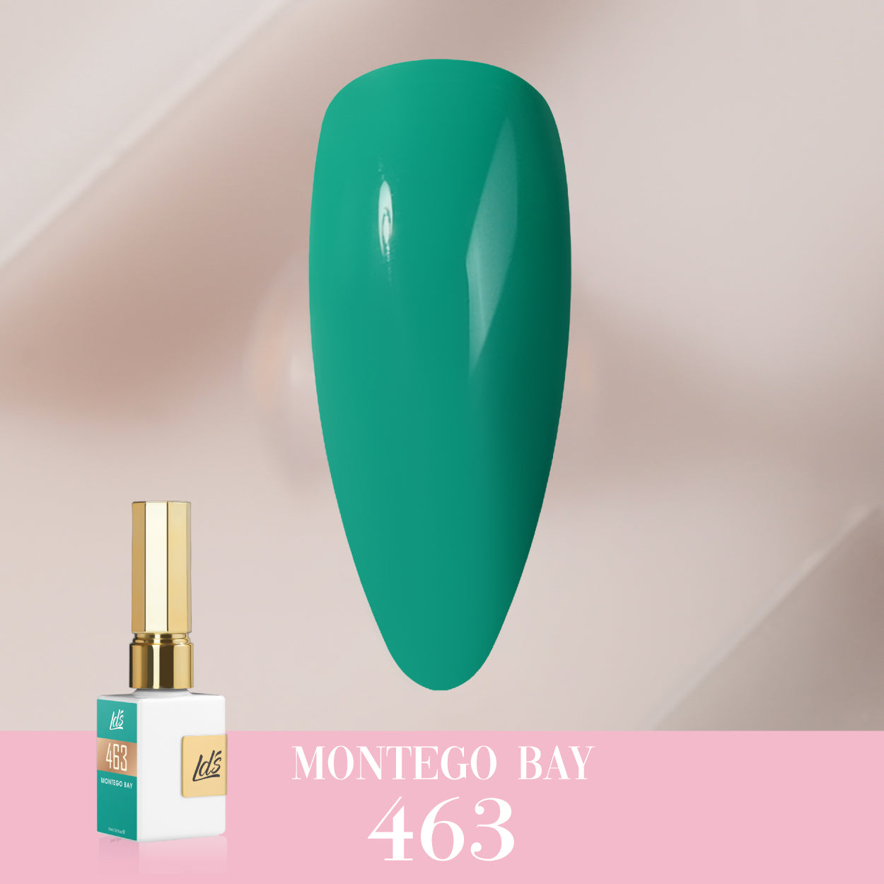  LDS Color Craze Gel Nail Polish - 463 Montego Bay - 0.5oz by LDS COLOR CRAZE sold by DTK Nail Supply