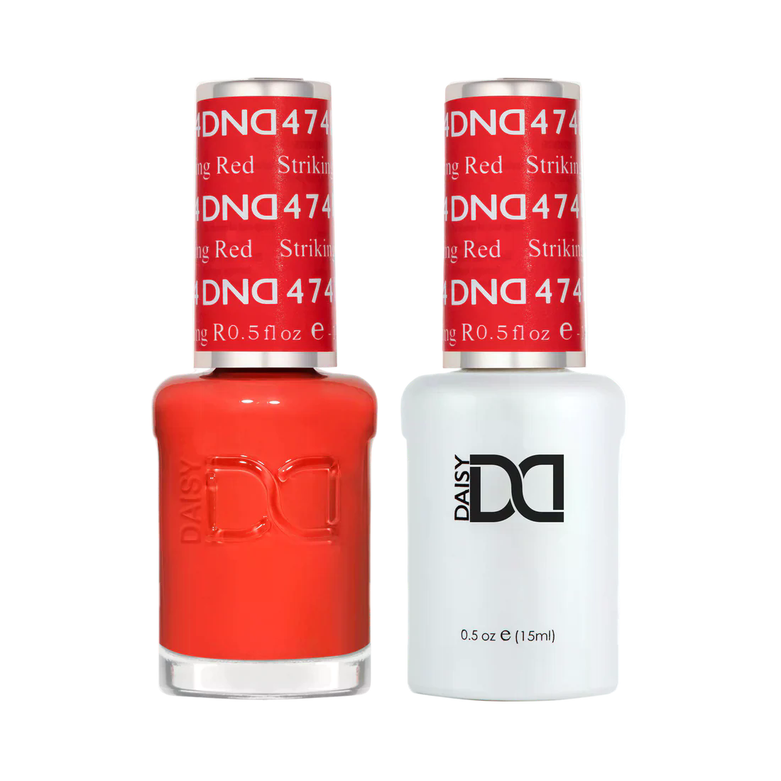 DND Gel Nail Polish Duo - 474 Striking Red
