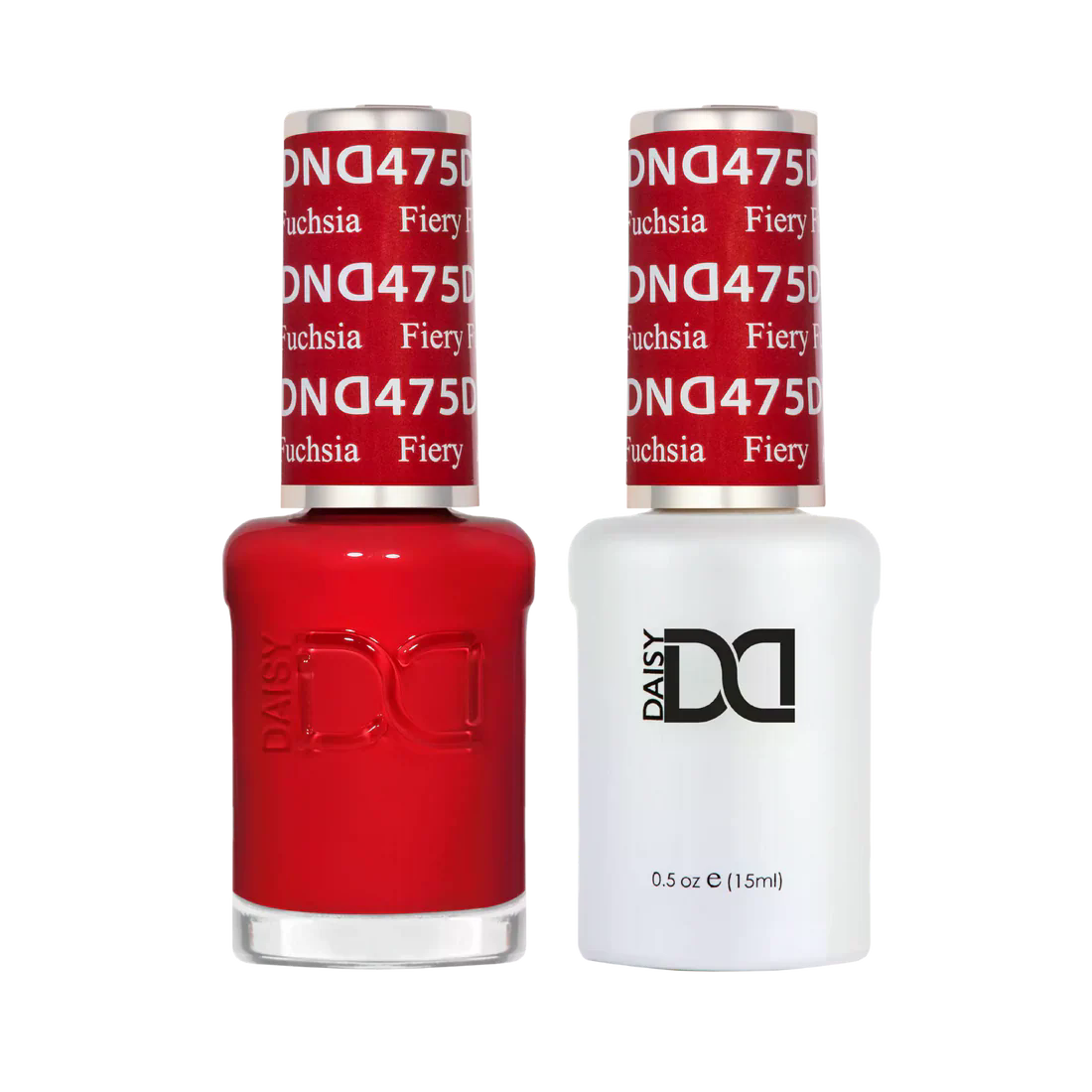 DND Gel Nail Polish Duo - 475 Fiery Fuchsia