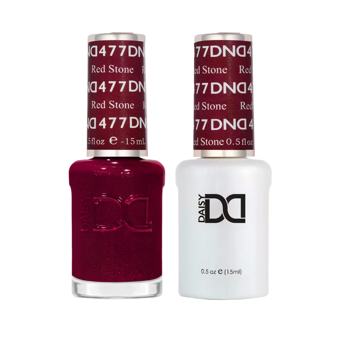 DND Gel Nail Polish Duo - 477 Red Stone