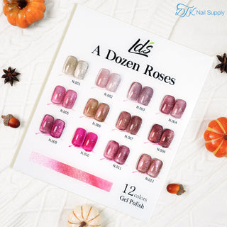 LDS DR 12 Colors - Gel Polish 0.5 oz - Dozen Roses Collection