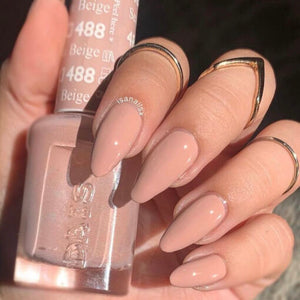 DND Gel Polish - 488 Brown Colors - Season Beige by DND - Daisy Nail Designs sold by DTK Nail Supply