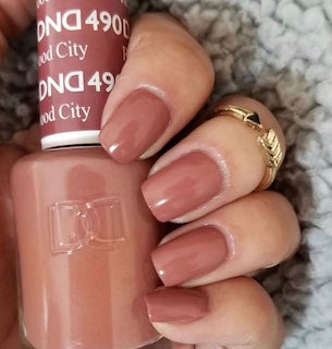 DND Nail Lacquer - 490 Brown Colors - Redwood City
