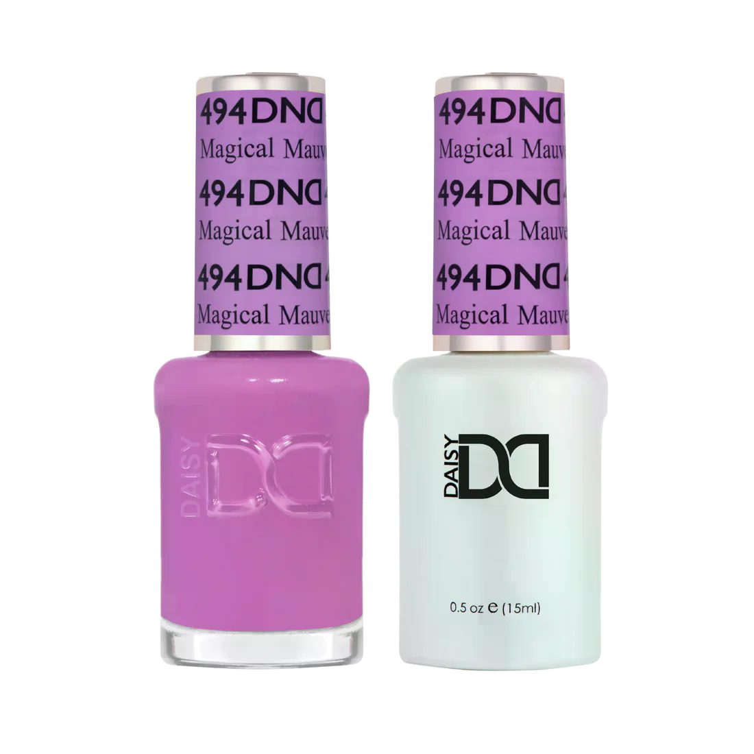 DND Gel Nail Polish Duo - 494 Magical Mauve