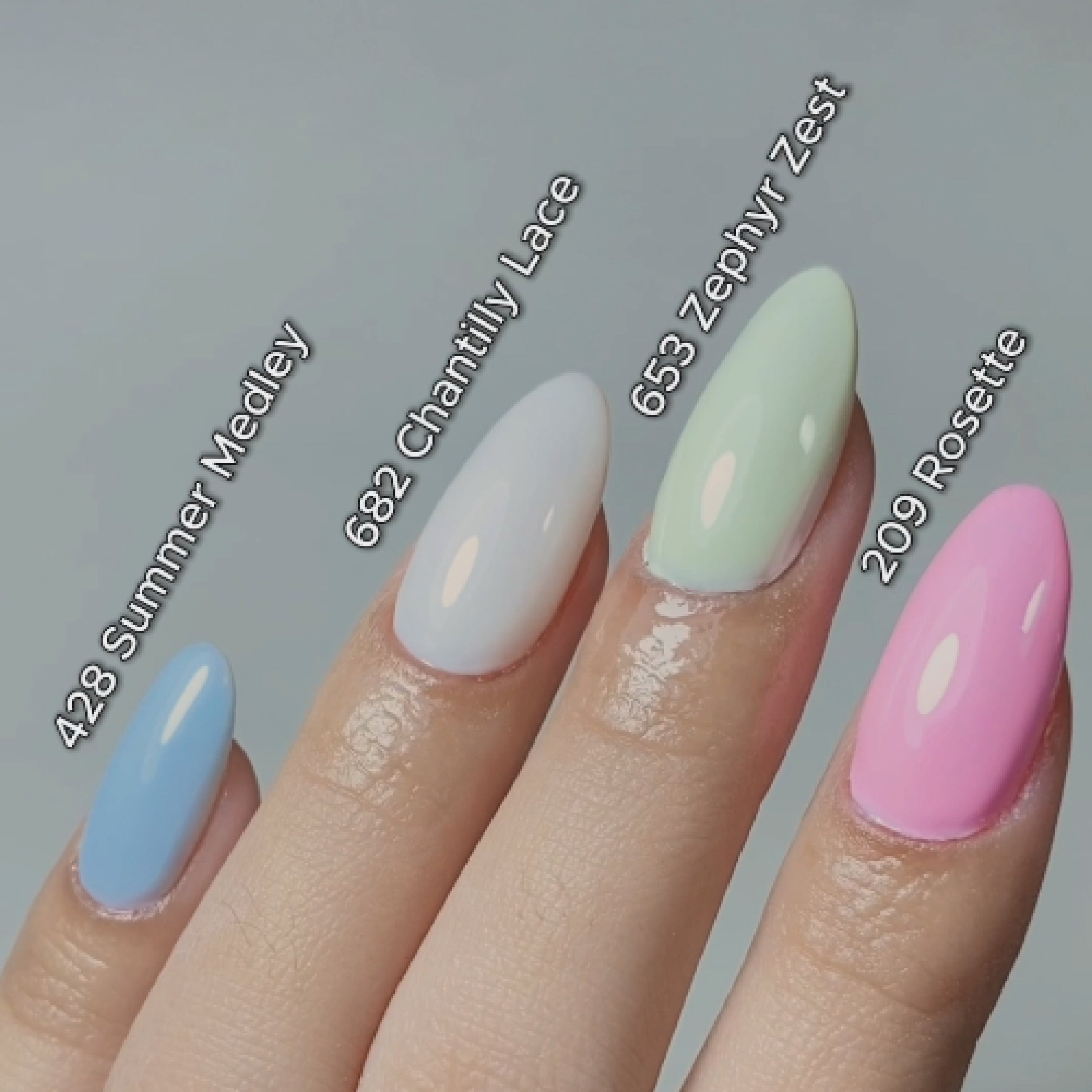 LDS Color Craze Gel Nail Polish - 653 Zephyr Zest - 0.5oz