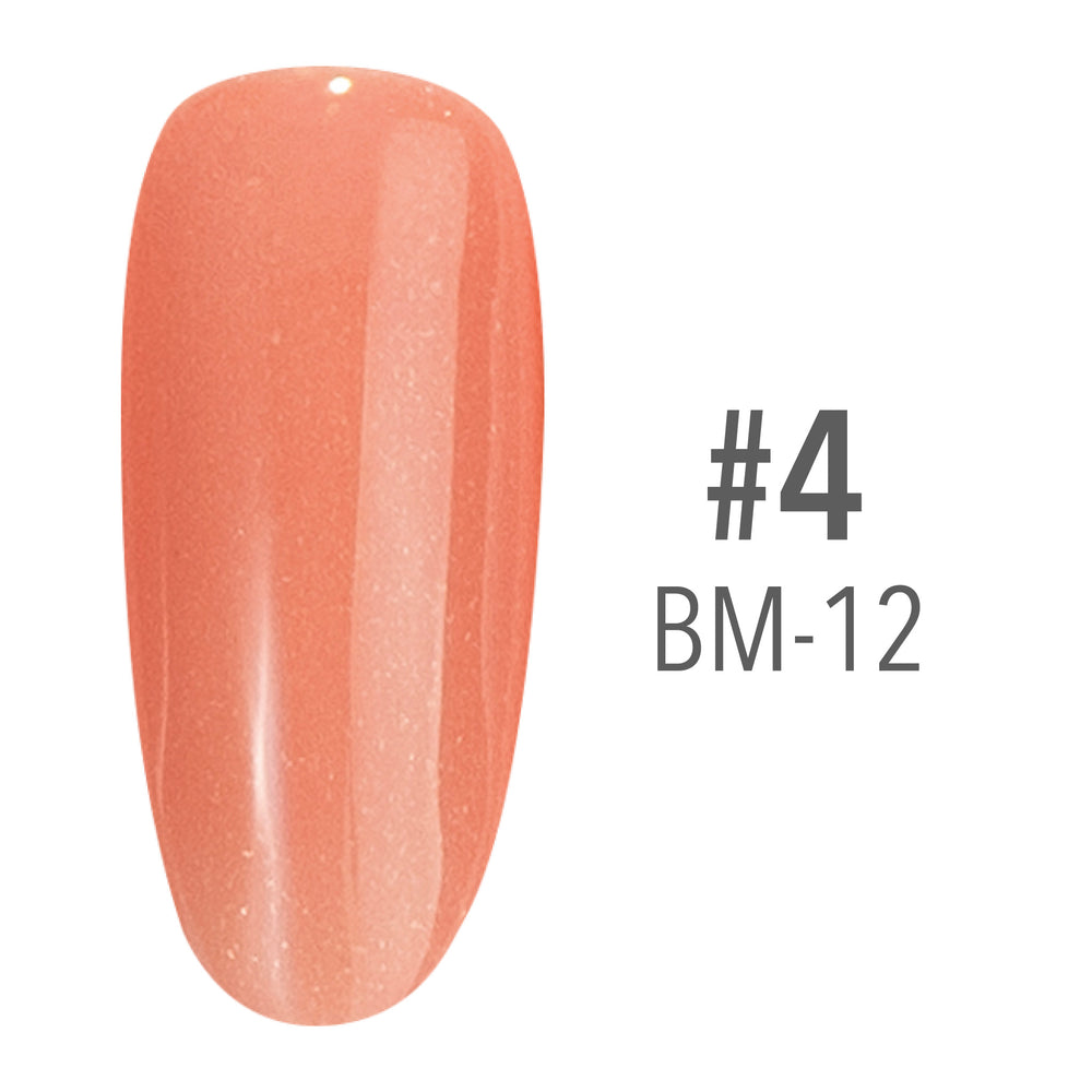 SNS Pro Pink Collection Gel&Lac - 004 BM-12