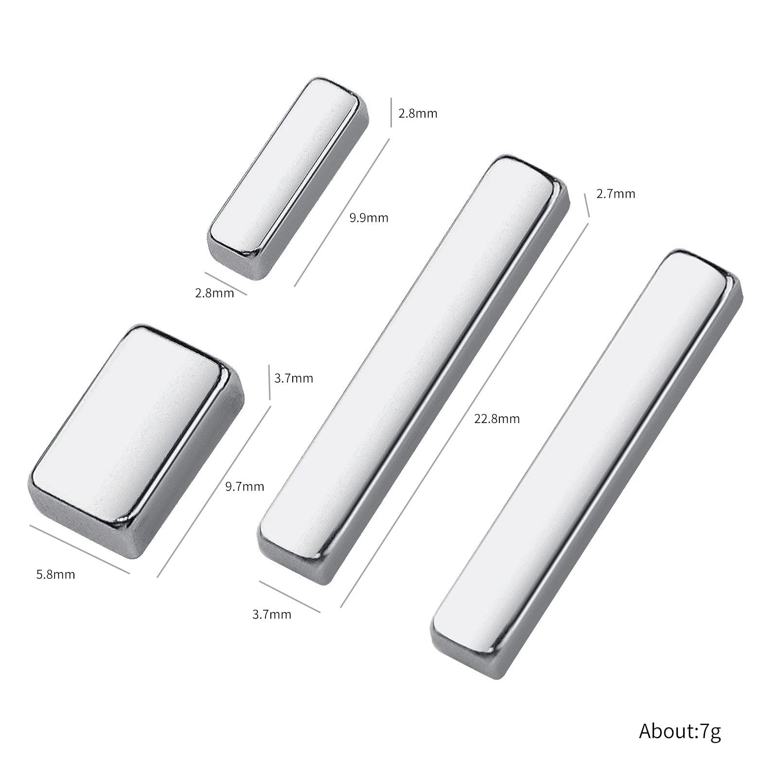 4Pcs Cat Eye Nail Magnetic Stick - DTK Nail Supply